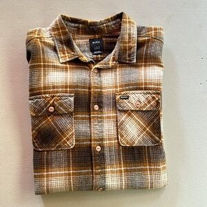 RVCA Plaid Shirt (L)